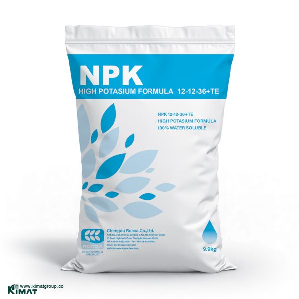 کود روکا NPK ۱۲-۱۲-۳۶ + TE، ماکرو