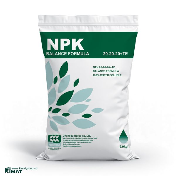 کود روکا NPK ۲۰-۲۰-۲۰ + TE، ماکرو