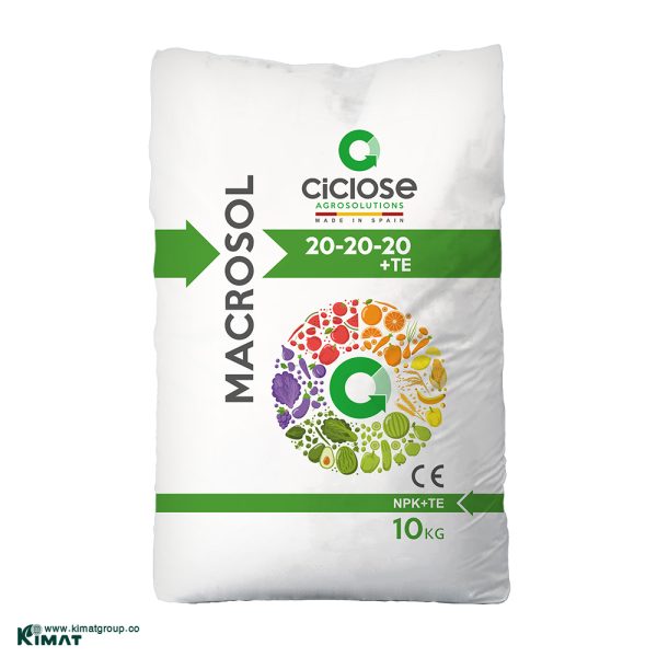 MACROSOL NPK 20-20-20+TE, macro