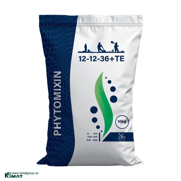 کود فیتومیکسین NPK ۱۲-۱۲-۳۶ + TE، ماکرو