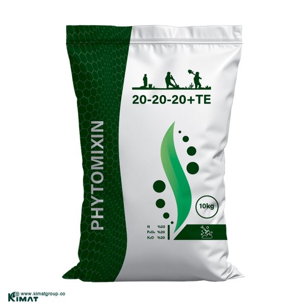 کود فیتومیکسین NPK ۲۰-۲۰-۲۰ + TE، ماکرو