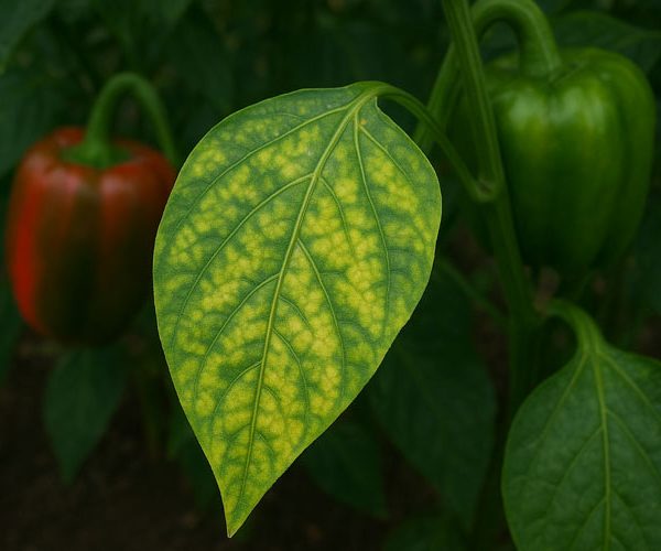 کمبود مواد مغذی در فلفل