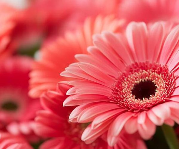 کمبود مواد مغذی در ژربرا